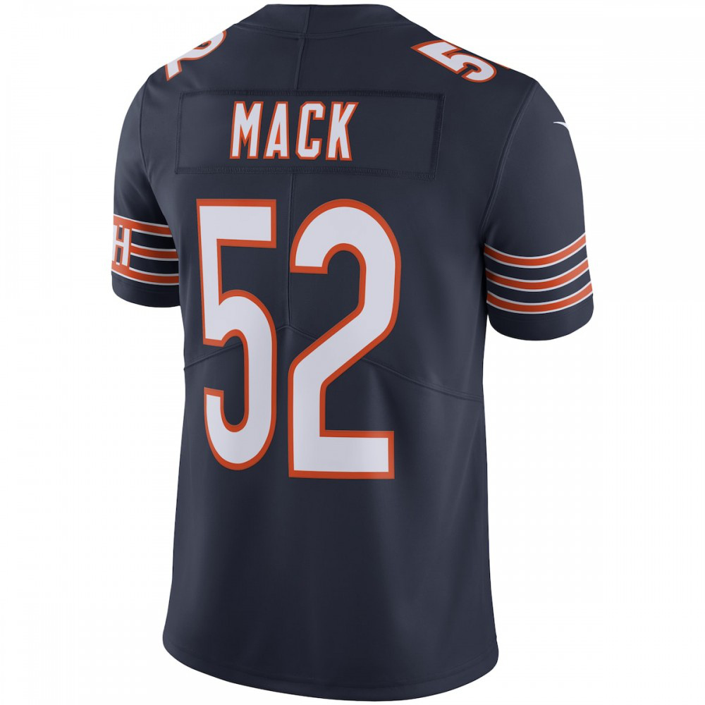 Khalil Mack Chicago Bears Nike Vapor Limited Jersey - Navy-GridironStore